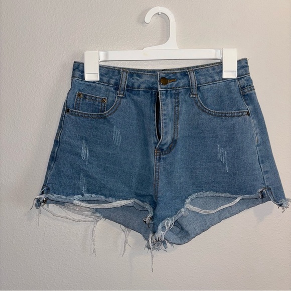 FALMER HERITAGE distressed Jean shorts Size S - Picture 1 of 6